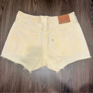 Levi’s High Waisted 501 Shorts
